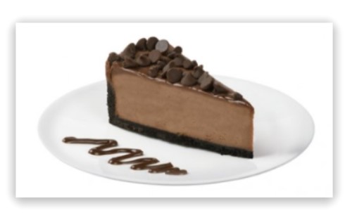 Long John Silver's Chocolate Cheesecake